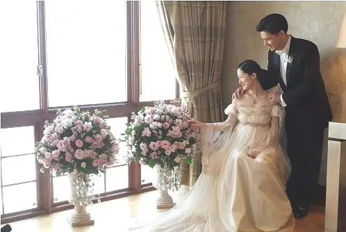 图文:沈银河今日成婚--幸福回味