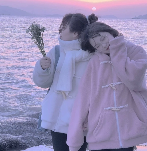 超美二人闺蜜头像