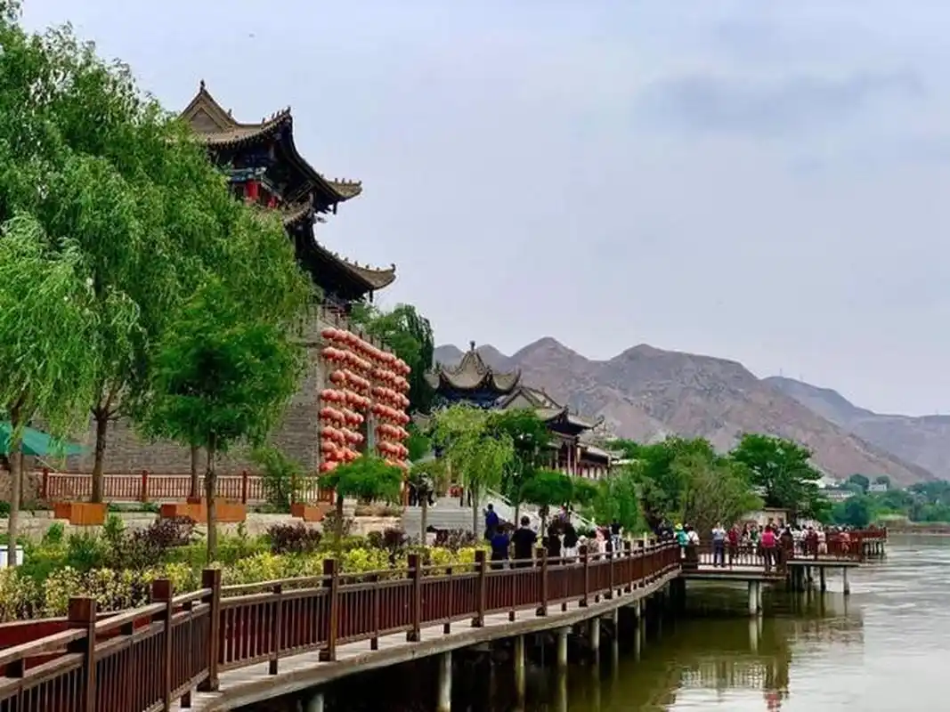 兰州河口古镇景区5月19日烟火重燃 黄河灯展将首次亮相 #中国旅游日