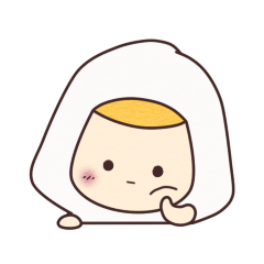 萌娃gif荷包蛋gif眨眼gif卖萌gif