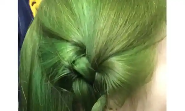 染绿色头发需要漂吗