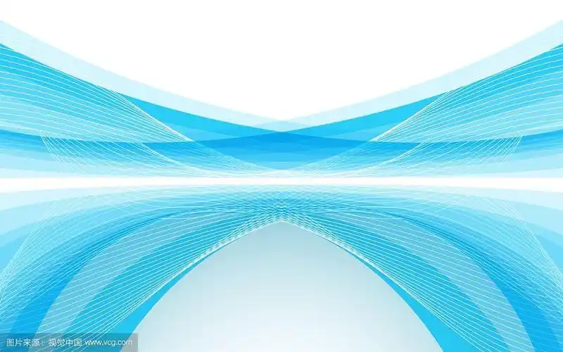 蓝色线条的抽象背景