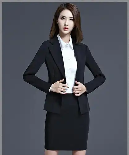 2017新款时尚韩版西服ol女士西装正装工作服