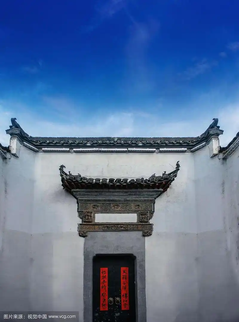 徽式建筑大门