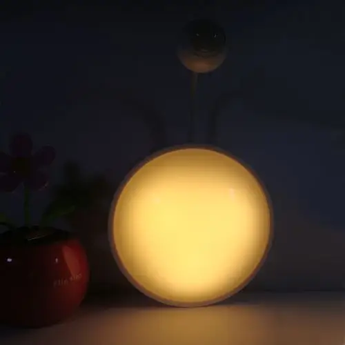 小夜灯电池led光控人体感应灯橱衣柜壁灯卧室小夜灯