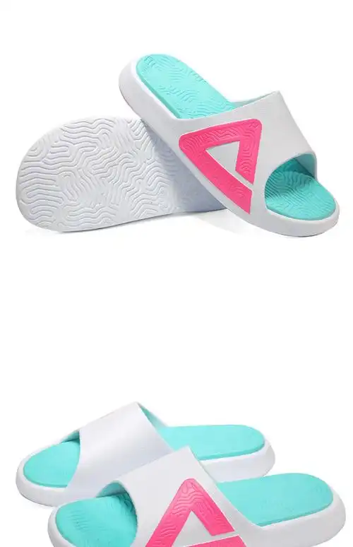 匹克态极拖鞋潮流男女情侣鞋秋冬凉鞋沙滩太极运动拖鞋小白鞋拖鞋