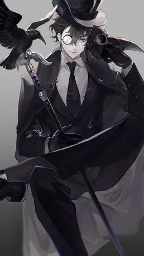 高冷帅哥_手机壁纸_动漫卡通手机壁纸_我要个性网