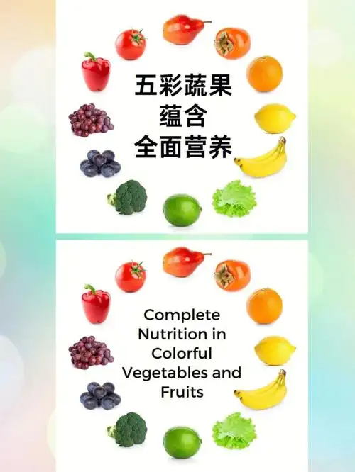 五彩蔬果有哪些71它们都是细胞的能量75