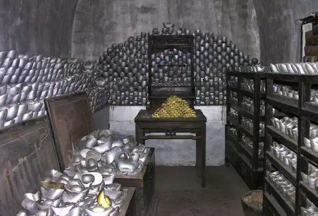 (清朝银库格局)