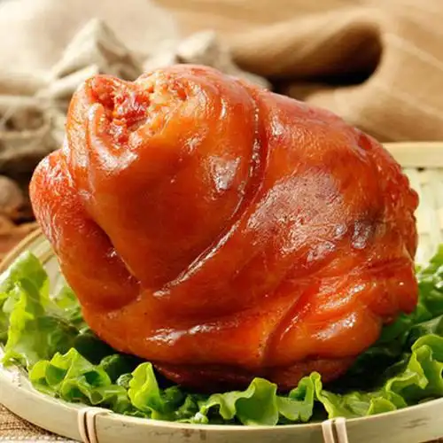 9 十月美 即食红烧猪肘子(无骨)350g ou yn