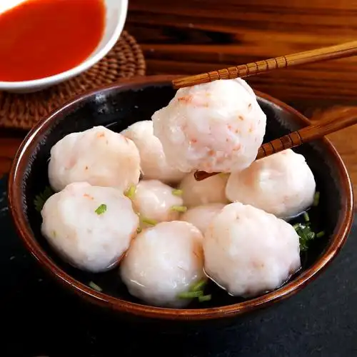 精致潮菜手工虾丸虾球虾滑鲜虾火锅食材250g虾类制品