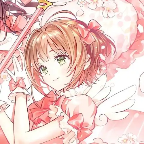 95温柔樱花粉知樱9478947894图源画师:gomzi#魔卡少女樱