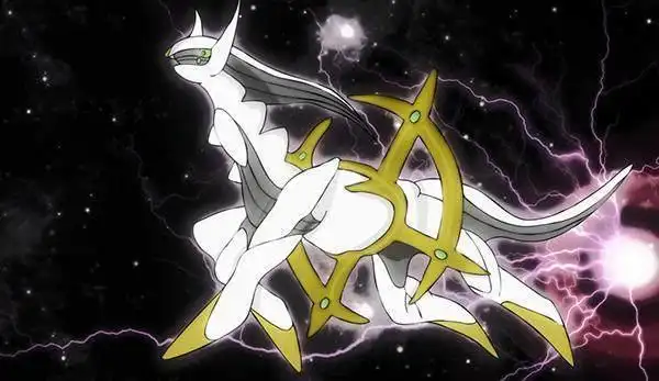 精灵宝可梦:创世神阿尔宙斯,宇宙启蒙前的古董,如王者般俯视!