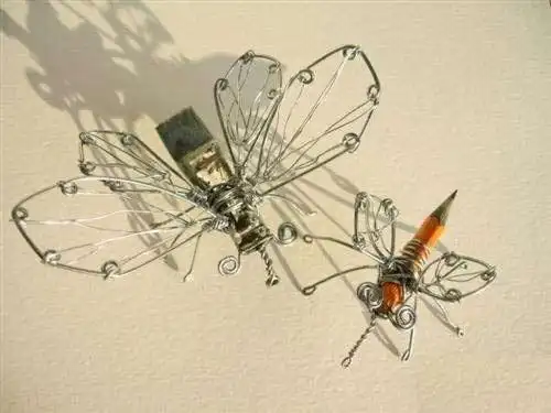 diy时间看看强人用铁丝做的搞笑作品