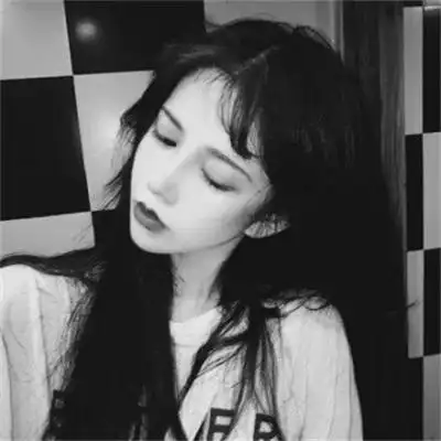 2022个性头像女生霸气冷酷超好看的女生黑白微信图片大全