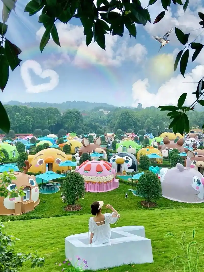 昆明童话世界游乐园.昆明童话世界游乐园6月22日正式开园,第 - 抖音