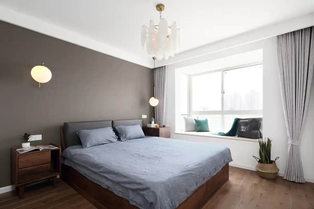 138平北欧风卧室装修效果图