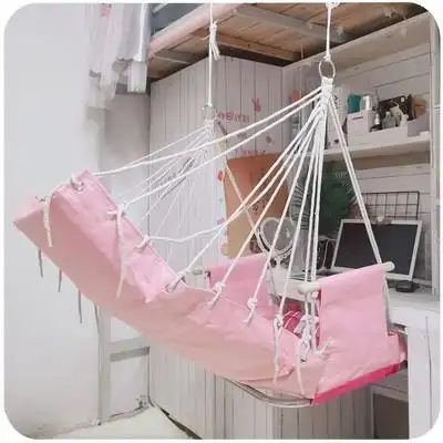 卧室吊床悬挂室内吊床家用双人室内欧式摇篮椅懒人吊椅宿舍寝室.