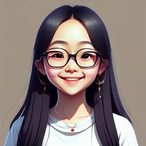 2023年兔年最新闺蜜头像, 点下边:戴眼镜的女孩也好好看 !