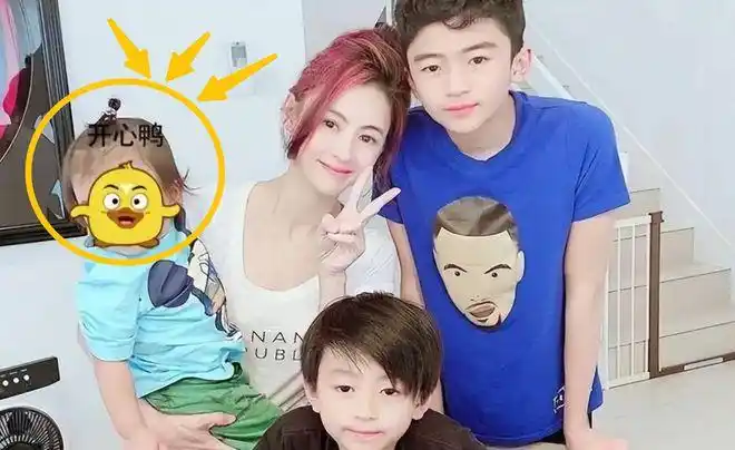 三胎成谜张柏芝三胎儿子身世成谜谢贤一句话暴露生父