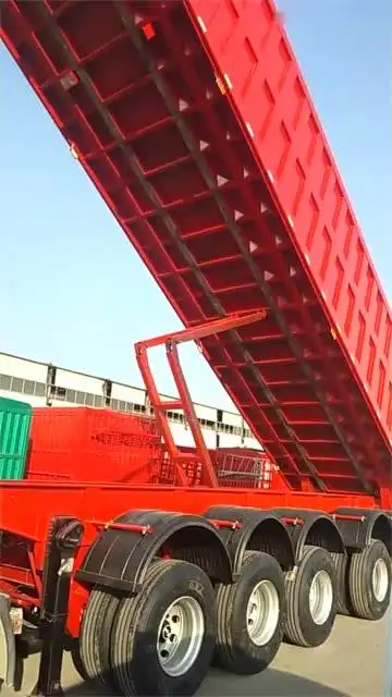 自卸百吨大货车