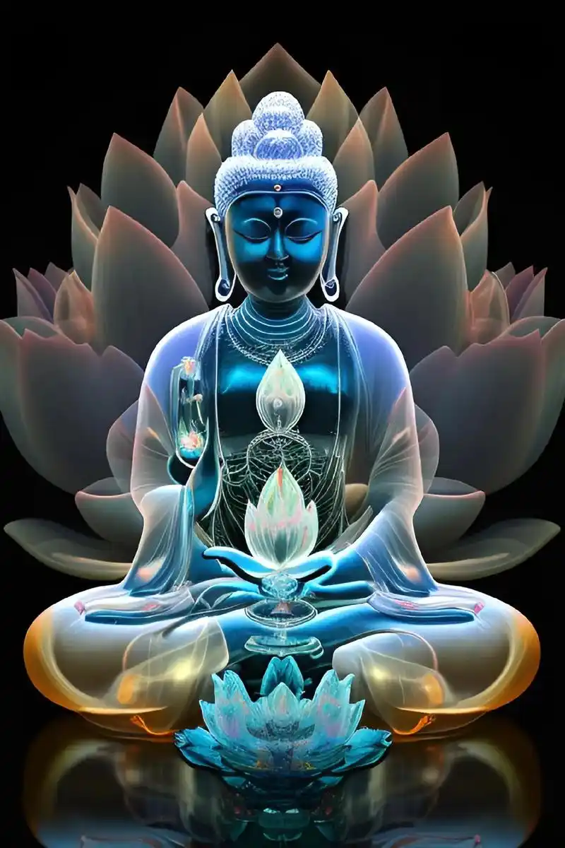 问佛#手机壁纸 #图文伙伴计划 #艺术在抖音 #ai绘画 # - 抖音