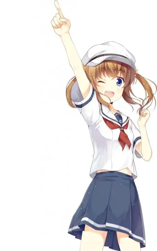 手绘同人动漫美女可爱卡通手机壁纸图片