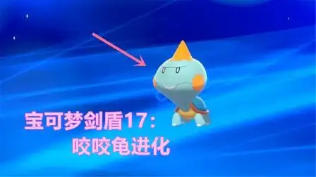 宝可梦剑盾17:咬咬龟终于进化了,变成巨型战斗龟