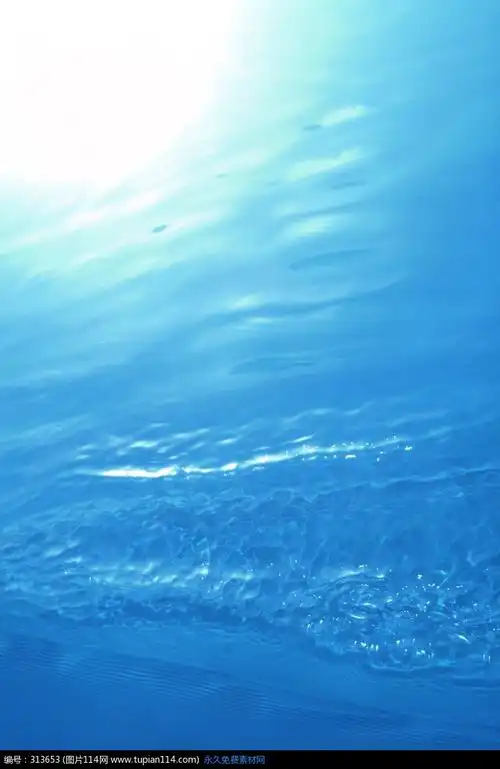 梦幻蓝色泛光水纹高清图片_底纹背景_图片114