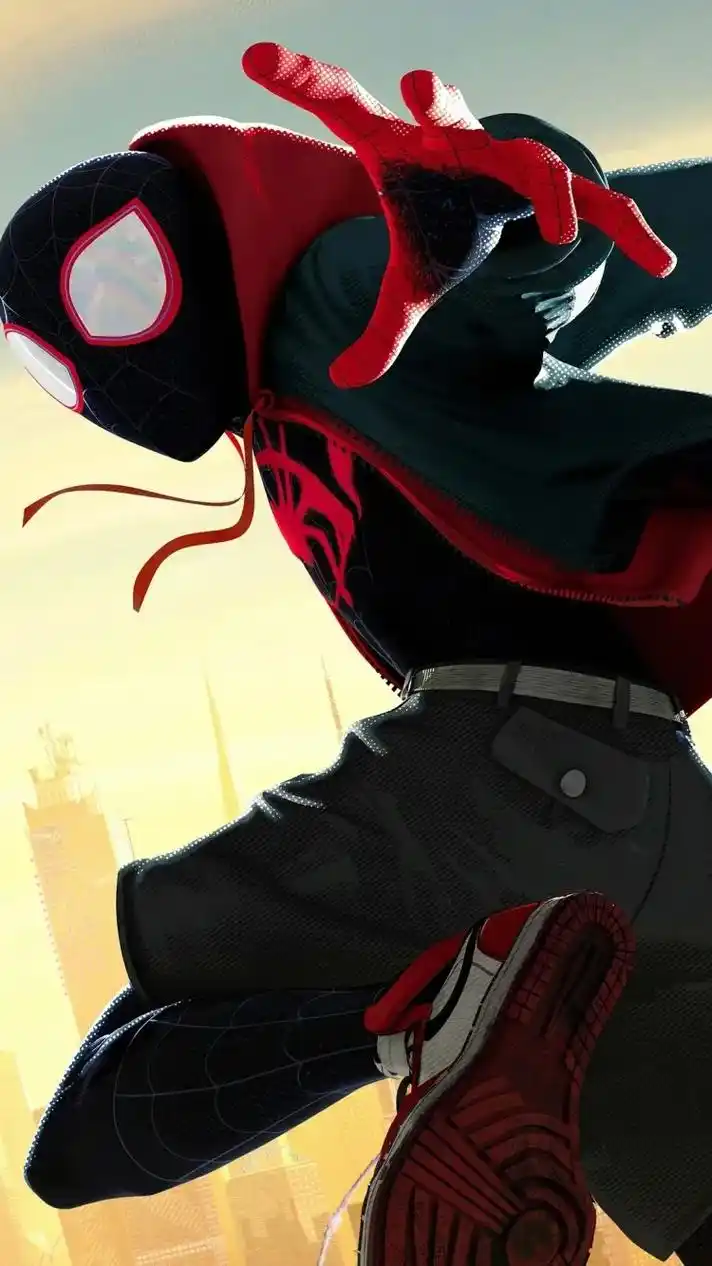 蜘蛛侠壁纸#蜘蛛侠平行宇宙 #迈尔斯 #精美壁纸  - 抖音