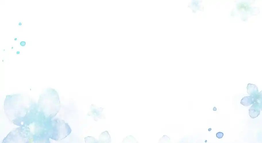 水彩花朵淡雅文艺风唯美高清背景(2张),ppt图片 - 51ppt模板网