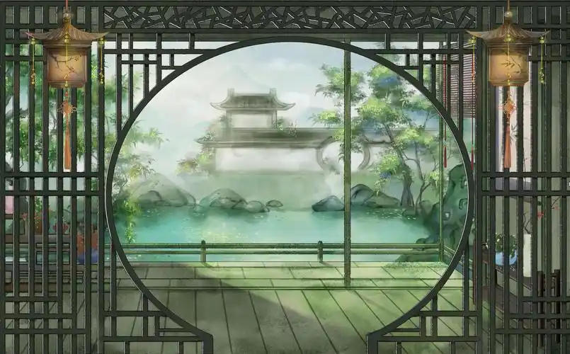 (古风场景)绘师:鲁c路ci - 堆糖,美图壁纸兴趣社区