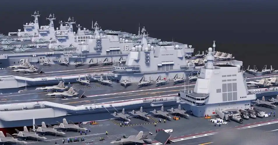 将补齐最后两块短板!2024年中国海军实力飞跃,航母战斗群再升级