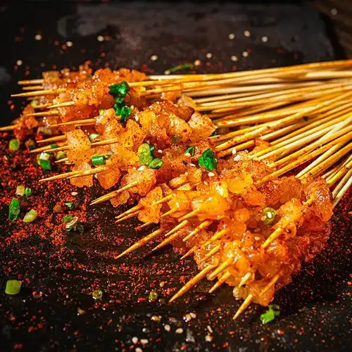 蹄筋小串100串牛筋铁板铁板烧烧烤串串半成品商用牛杂类