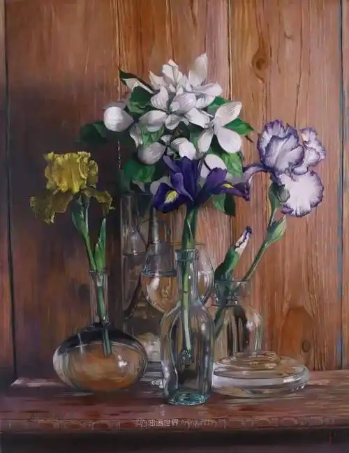 日本画家ogisomakoto油画作品欣赏