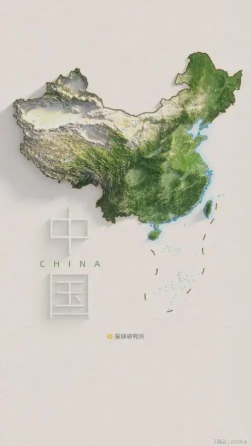 中国3d地图四川一个坑太神奇了