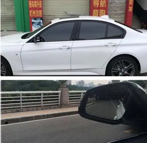 宝马3系 一年一检的车贴黑武士的车窗玻璃膜会不会过年检?前档不贴黑