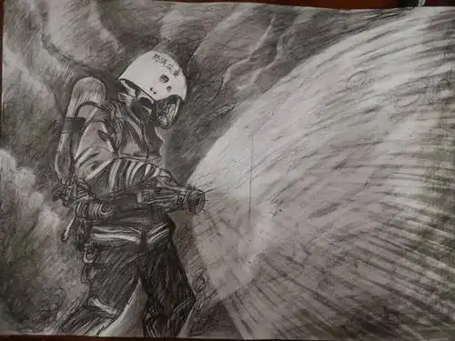 萱花救援站三级消防士 刘杨《逆火前行》港桥救援站政治指导员