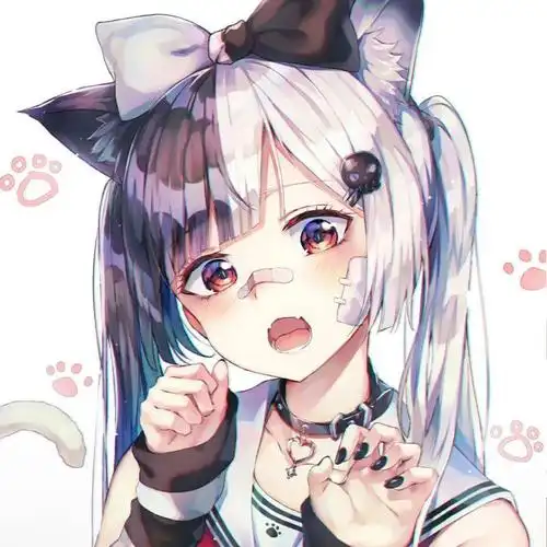 动漫头像赏析: 兽耳娘系列