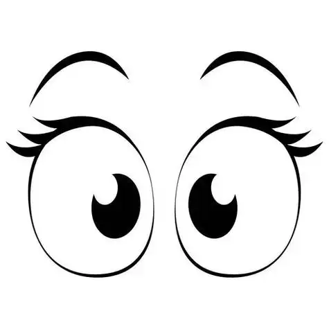 眼睛简笔画 眼睛简笔画可爱