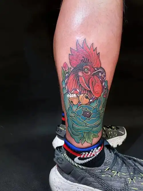 纹身遮盖  #鸡纹身  #广州纹身