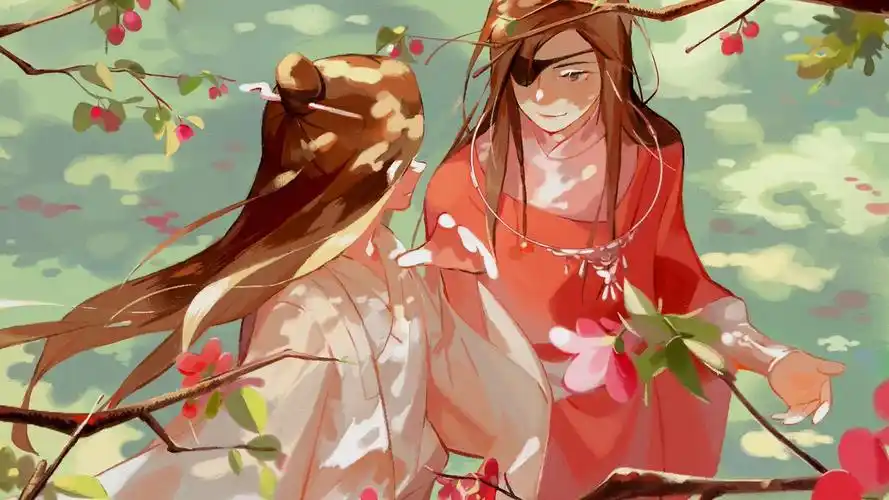 动漫人物花城和谢怜高清壁纸