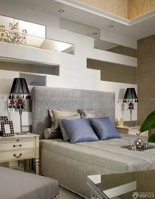 2022卧室床头背景墙设计效果图片