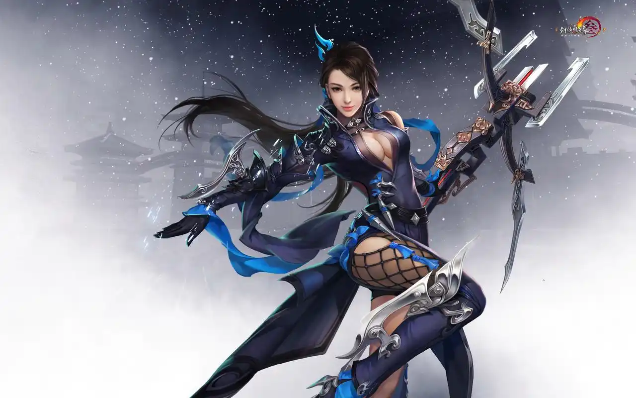 剑侠情缘三剑网三游戏女性门派服装合集-游戏壁纸-壁纸下载-美桌网