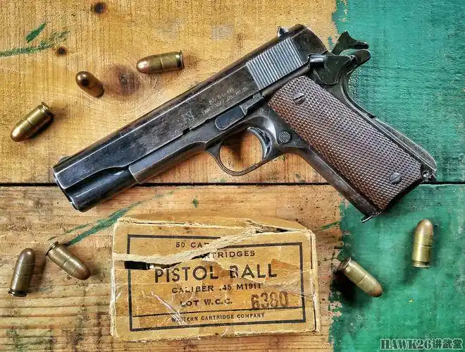 祖父留下的m1911a1手枪特殊厂家原装品质讲述二战老兵传奇经历