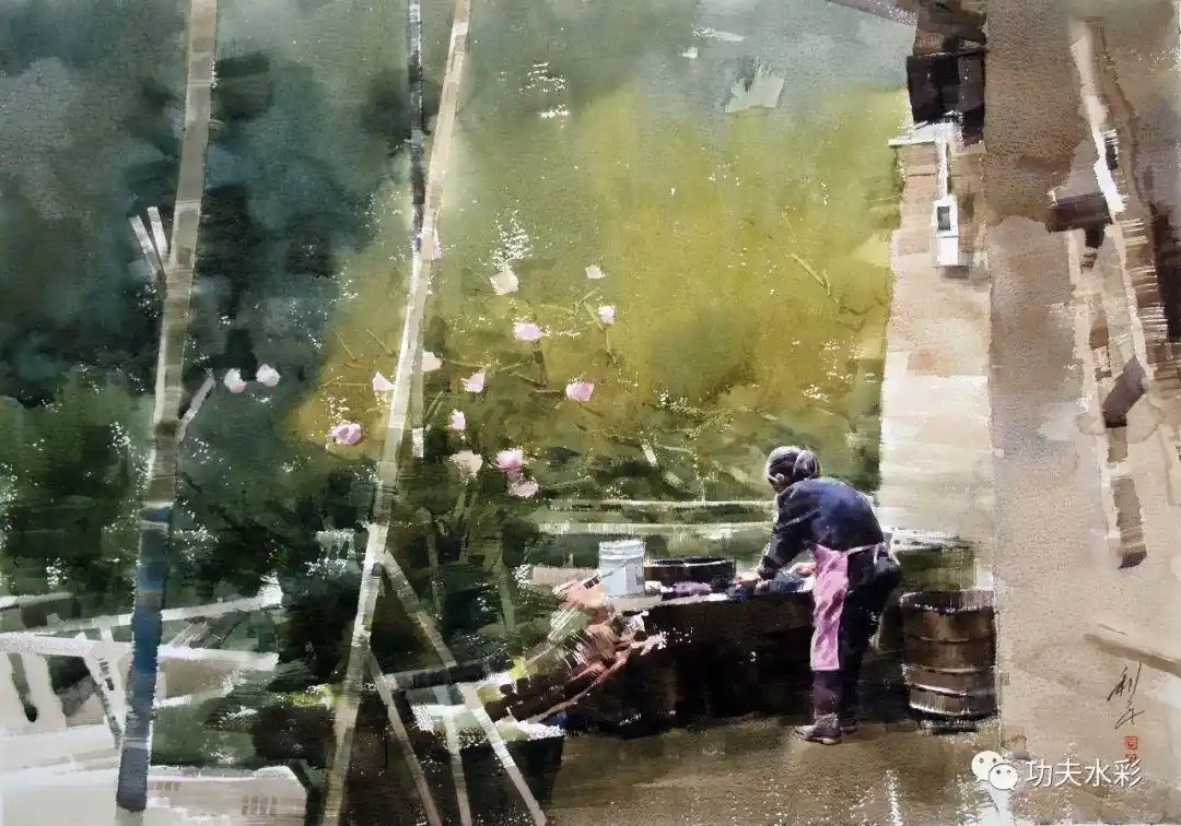 当代水彩画家 · 李利民