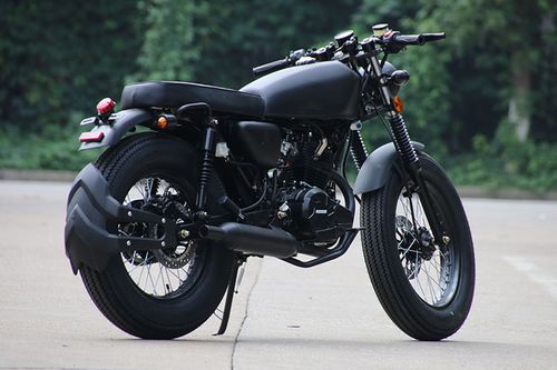 复古摩托车200cc街车跑车机车助力车可上牌燃油车国四摩托车