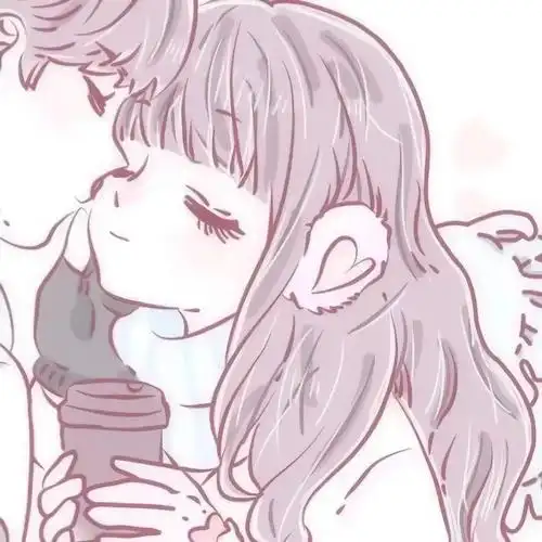 情侣头像一男一女超甜的情侣头像一人一半