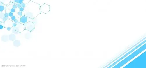 简约蓝色蜂巢科技背景图片-图行天下图库