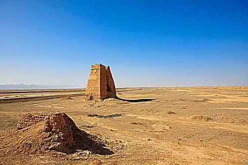 甘肃敦煌烽火台遗址